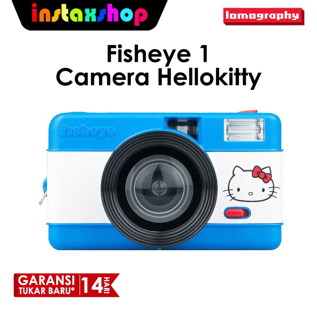 Lomography Fisheye 1 Camera Hellokitty Kamera Analog 35mm Fisheye