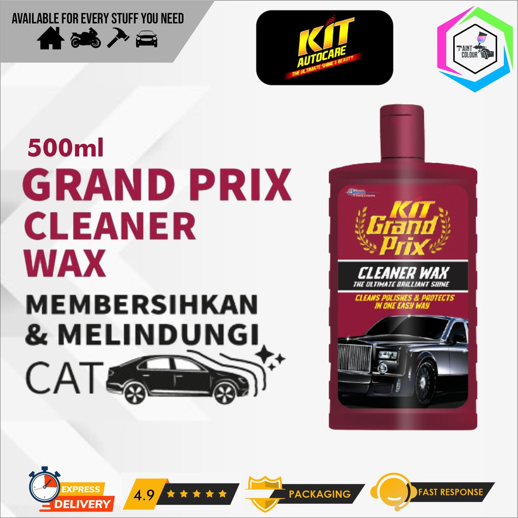 Kit Grand Prix Cleaner Wax 500ml