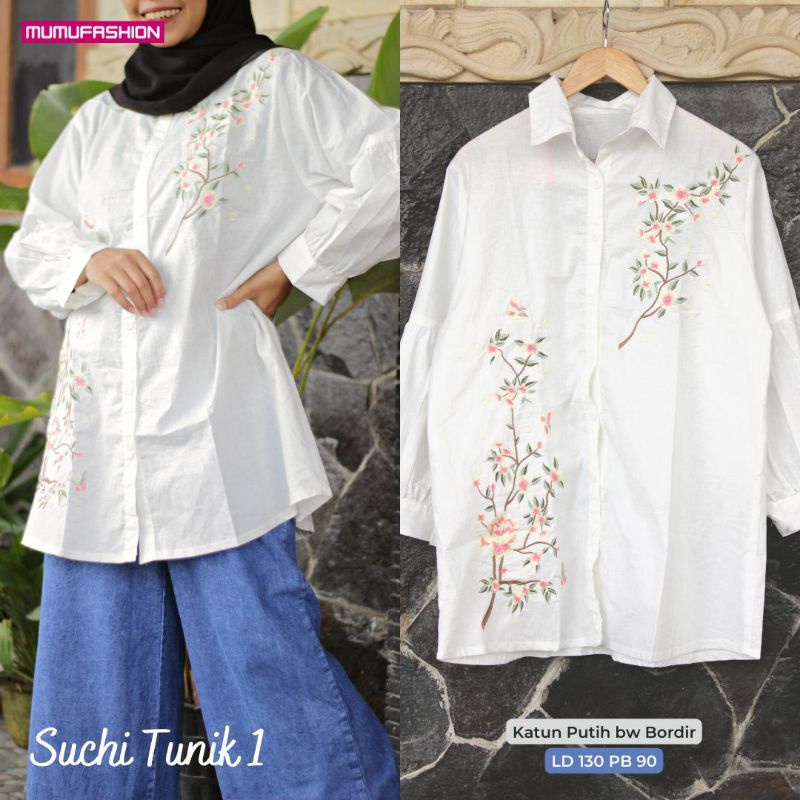 Kemeja Oversize Katun Flanel by Baju ori Solo GGG Ellone/Suchi Tunik 1  by DC Family Outle Solo/Mumu