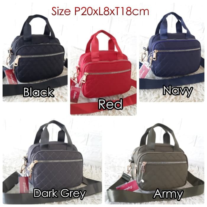 SG67307 Tas Import Hand Bag speady Sighmon/Chibao Bordir 4ruang