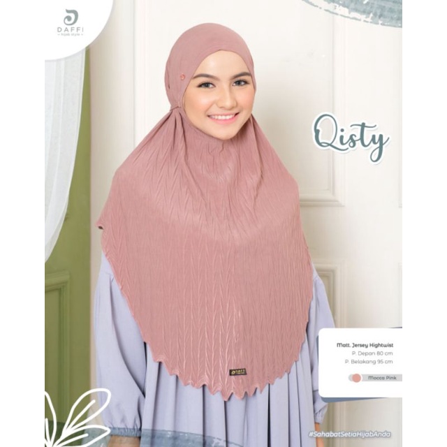 BERGO QISTY NON PAD ORI DAFFI HIJAB