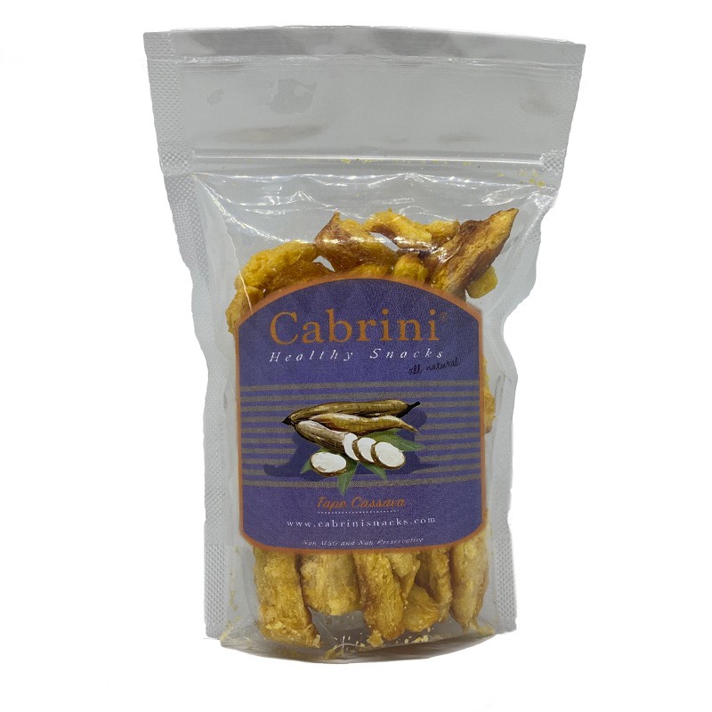 

Cabrini Healthy Snacks Fermented Cassava Keripik Tape Singkong Premium 150gr