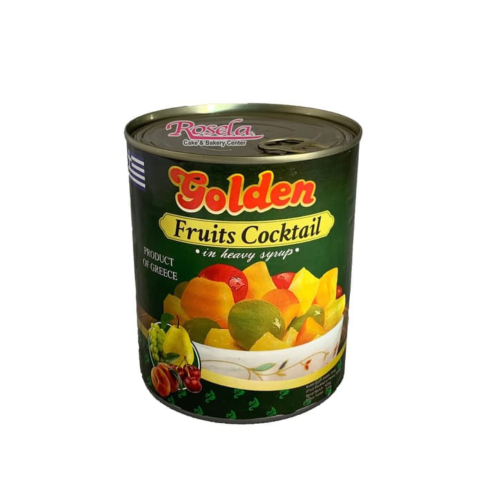 

Golden Fruits Cocktail in Heavy Syrup 820 gram - Buah kaleng