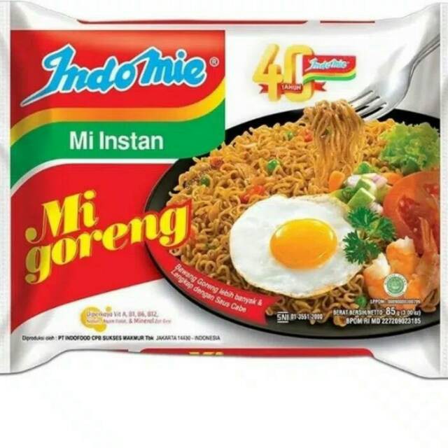 

INDOMIE GORENG MIE INSTANT EXP MASIH LAMA