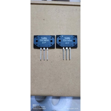 Sepasang A1949 C3858 Original Sanken japan transistor final