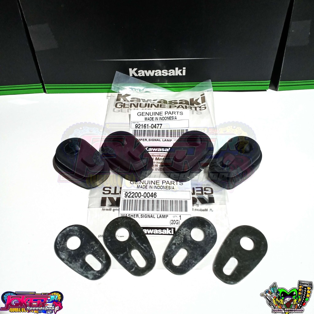 Karet Damper Washer Lampu Sen Belakang bisa buat depan washer nya Ninja R SS Original
