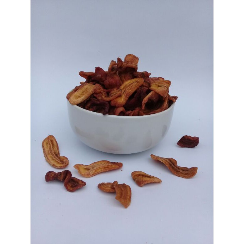 

sale pisang kering, renyah& manis alami