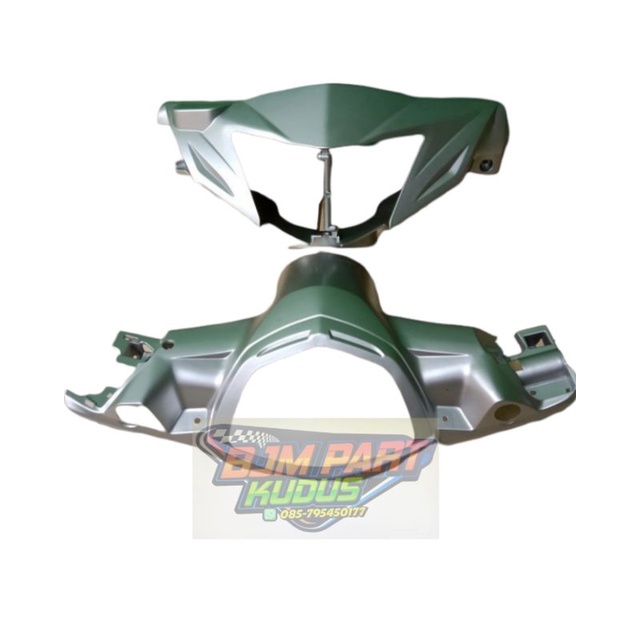 batok depan belakang Yamaha Jupiter MX lama old warna silver