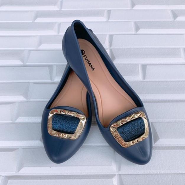 TermurahFashion Wanita Flatshoes - Jelly Import #711-15