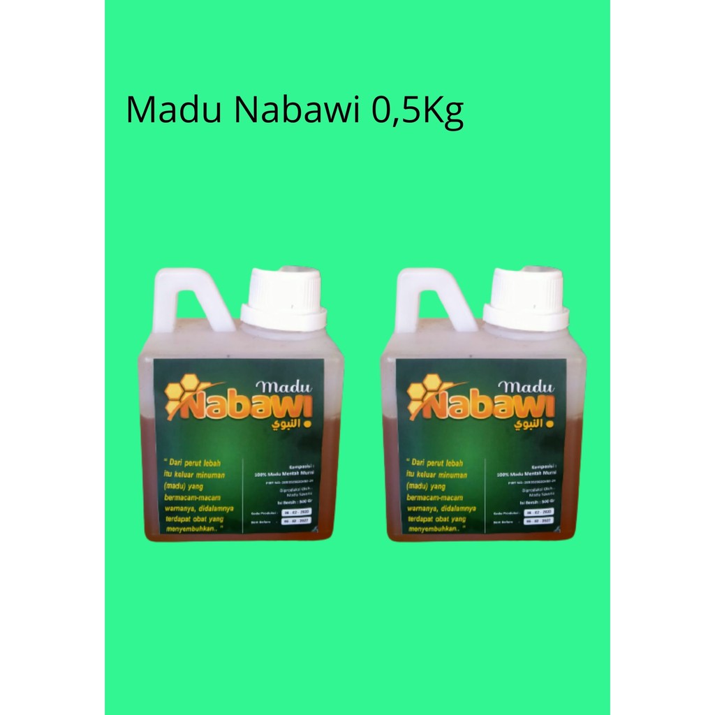 

Madu asli 0,5kg - Madu Nabawi
