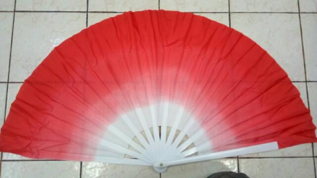 Kipas Tari Gradasi Jumbo Polos