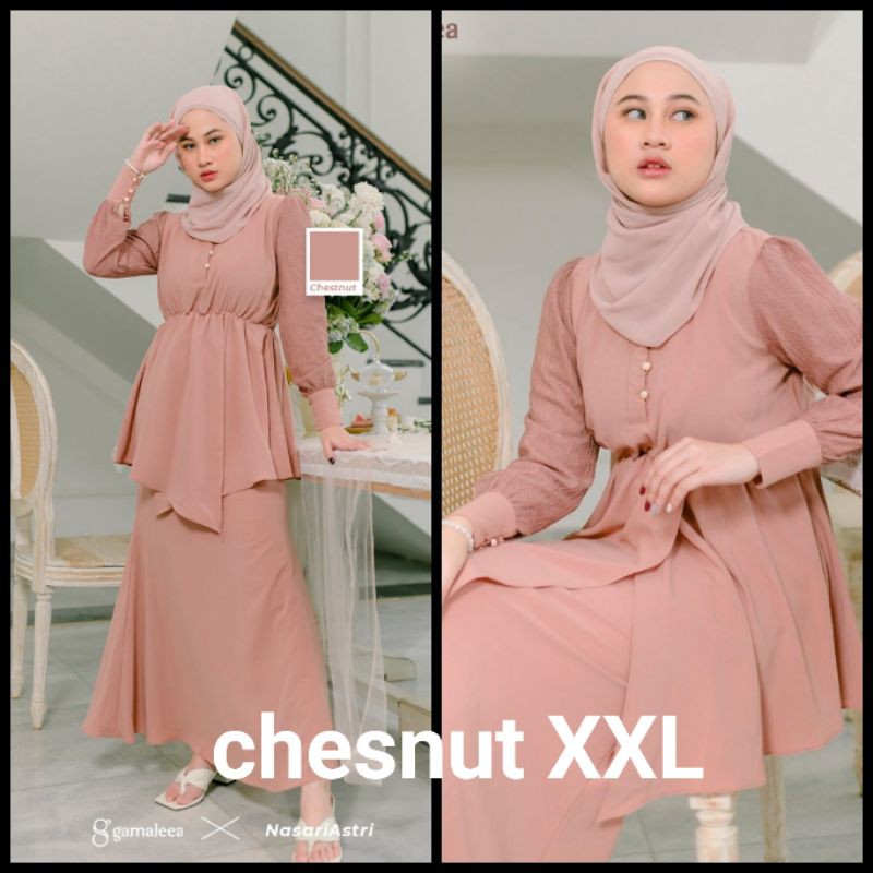 Sophia set CHESNUT XXL by Gamaleea
