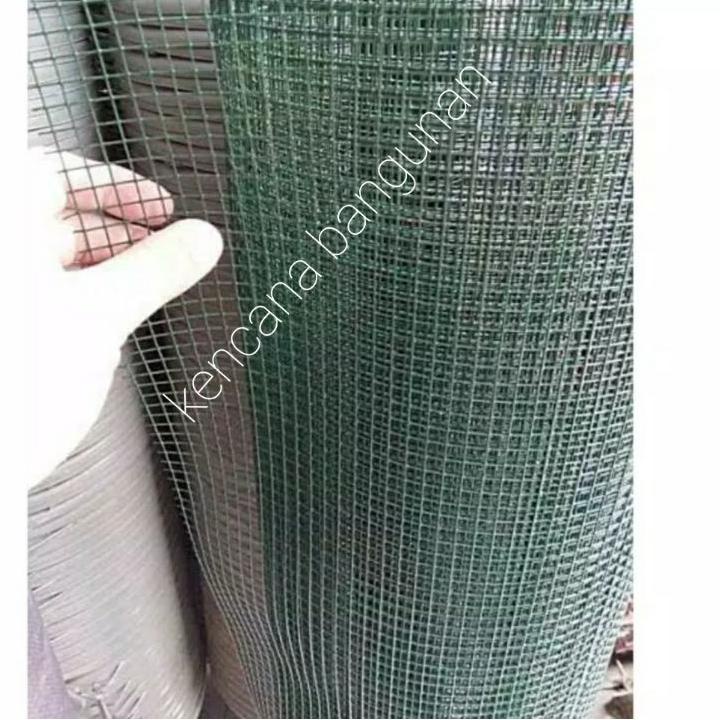 [KODE PRODUK HB0DS9746] Kawat jaring ayak pvc anti karat 1/4 in kawat ayak jaring pagar ayakan pasir