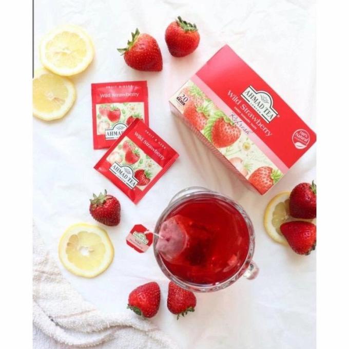 

[COD] Ahmad Tea Wild Strawberry Infusion 20s - 40gram Terlaris [COD]