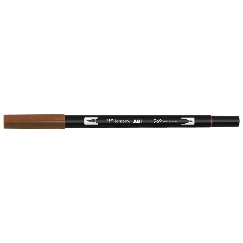

Tombow Dual Brush Pen Chocolate Abt 969