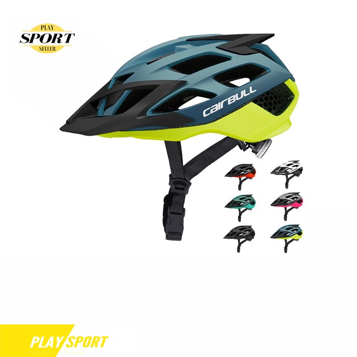 Helm Sepeda CAIRBULL AllRide 2019 CB-12 Mountain RoadCross Bike Helmet - Hitam, M