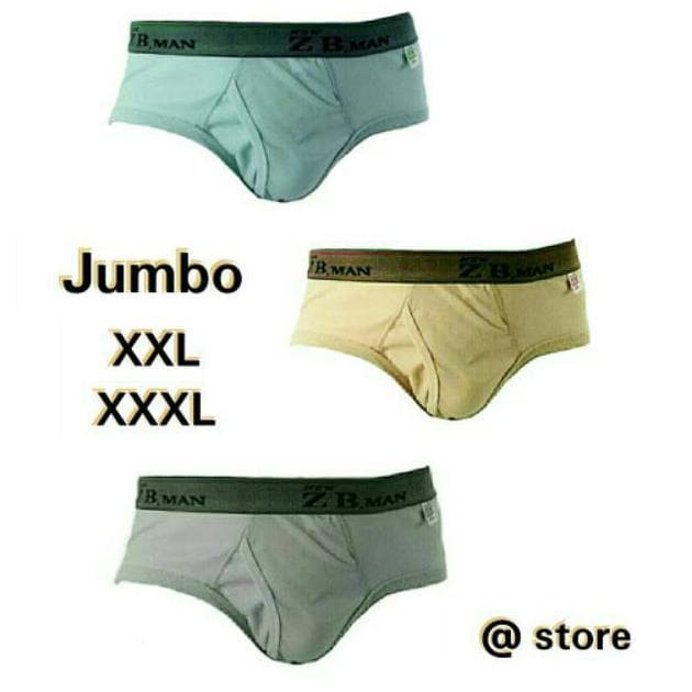 ZB Man CD Celana Dalam Sport Pria Grosir isi 6 pcs by Izdanshop