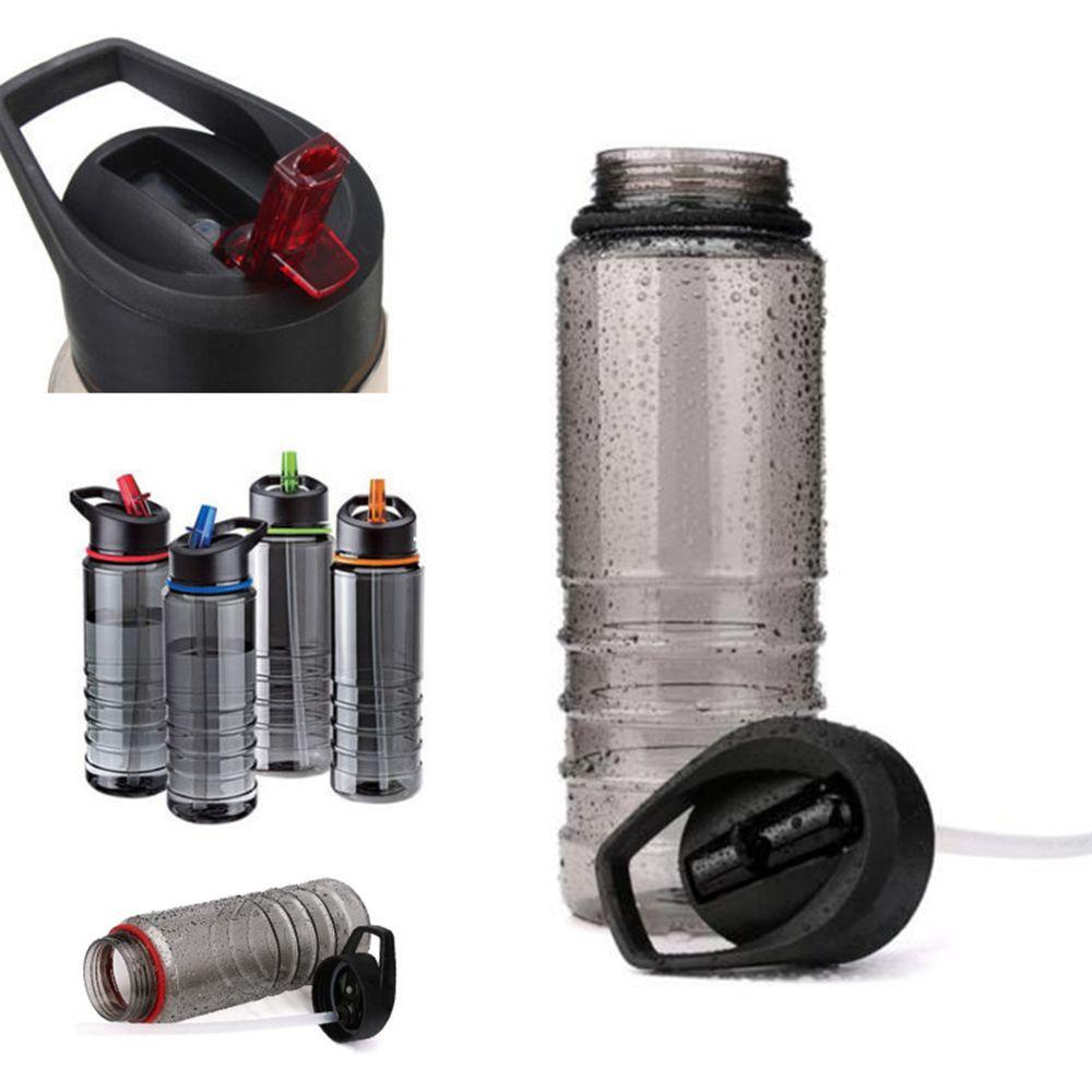 Populer Botol Air Sepeda Portable Anti Bocor Outdoor Sport Water Minum Hiking Camping Sepeda Cangkir