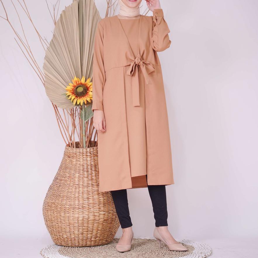Linata Fashion | Tunik Aulia Moscrepe Import