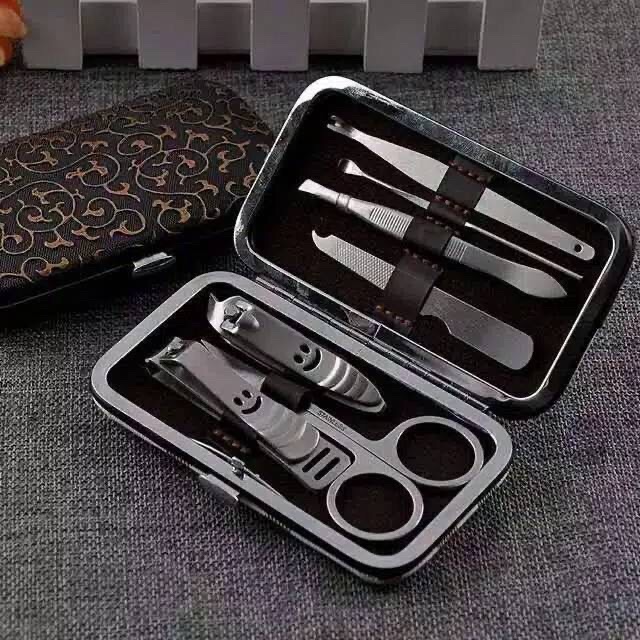 wj054 alat gunting kuku set isi 7pcs