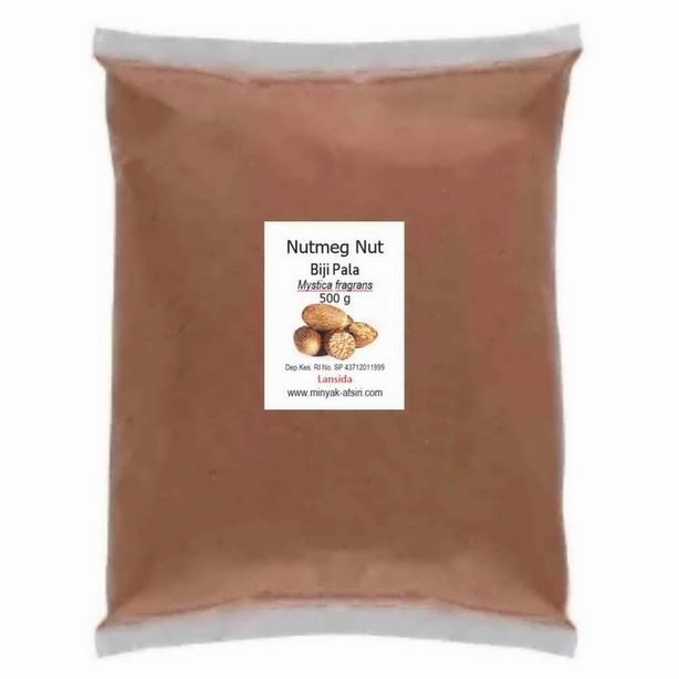 

Bubuk Pala 500 g Nutmeg Nut Powder Serbuk Biji Pala