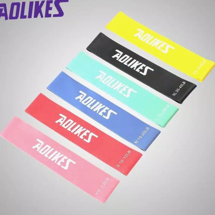 [1PCS] AOLIKES Resistance Band Loop  50cm ECER Olahraga Booty & Arm-1
