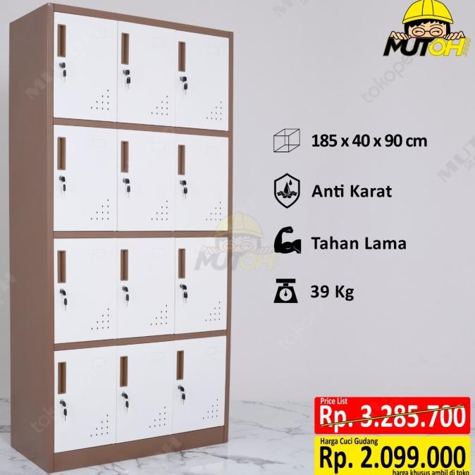 

NEW LOKER BESI LOCKER BESI 12 PINTU PENGIRIMAN CEPAT