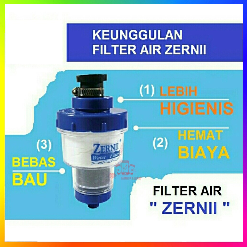 Saringan Air ZERNII / Filter Air ZERNII / ZERNI Karbon Filter Air / Penyaring Air Zerni