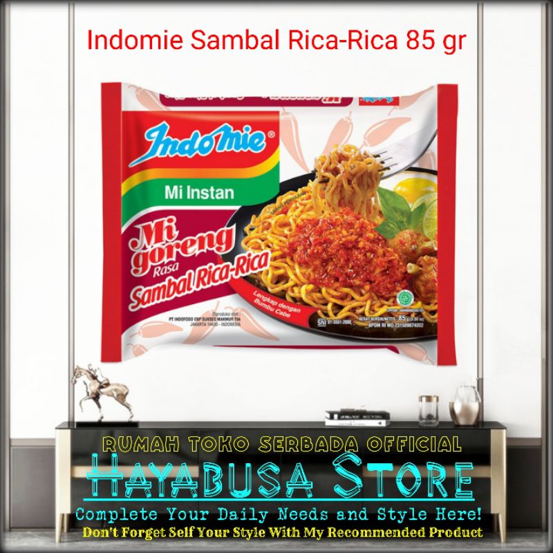

Indomie Mi Goreng Sambal Rica-Rica 85gram