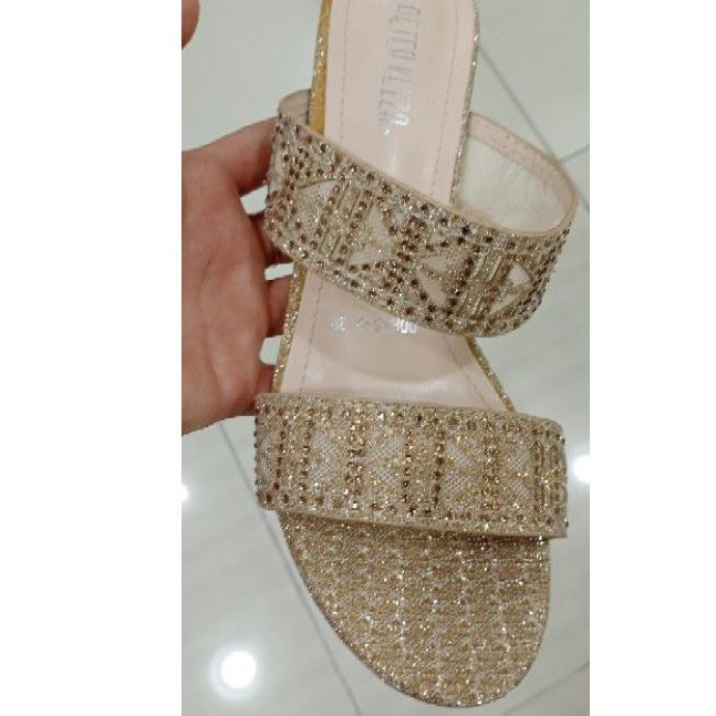 heels wanita sendal pesta