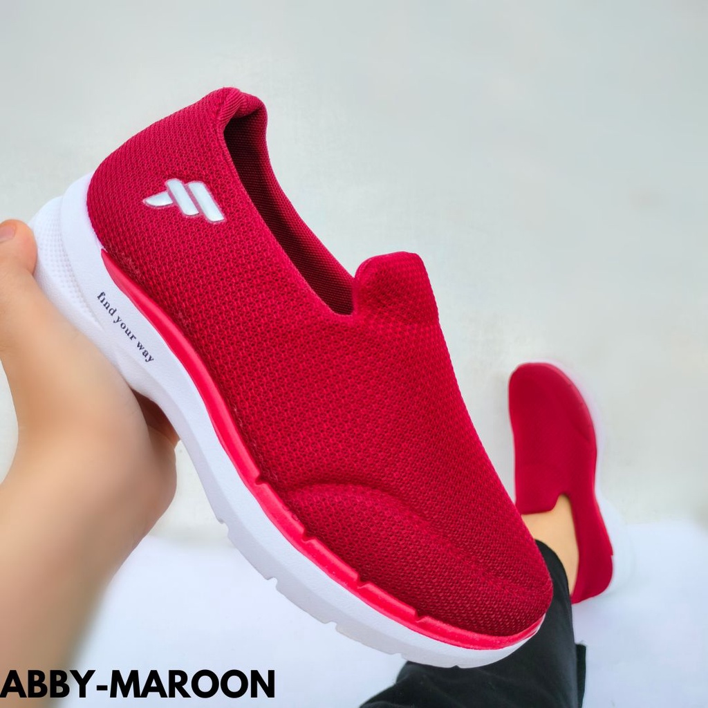 SEPATU SNEAKERS WANITA PRAKTIS FINDME NYAMAN DIPAKAI ALL OCCATION  BAHAN BREATHABLE MESH IMPORT ABBY