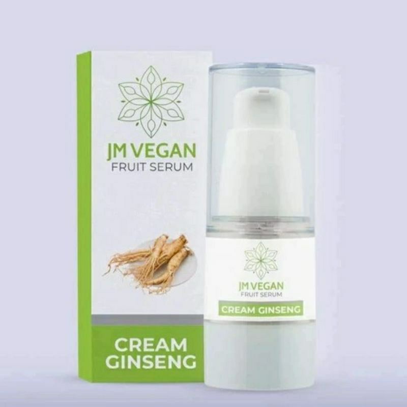 JM VEGAN CREAM GINSENG ANTI AGING GLOWING JM VEGAN CREAM GINSENG