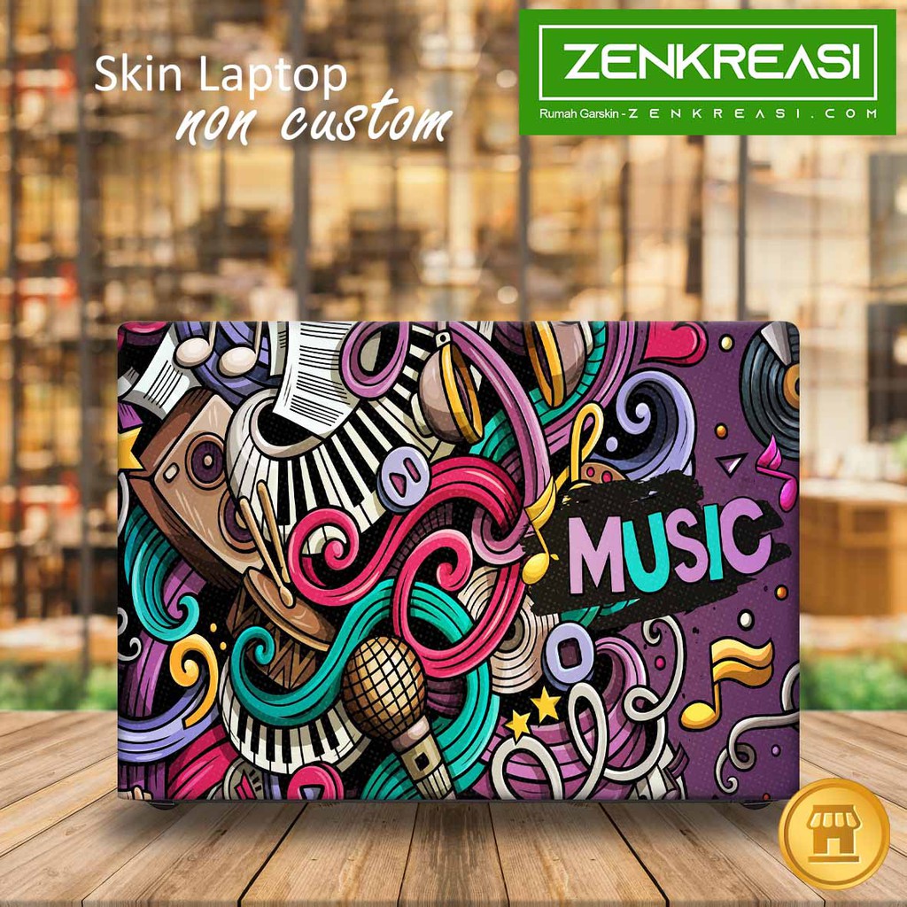 Garskin Laptop | Skin Laptop Musik