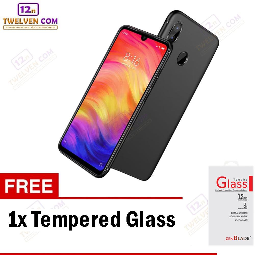 Case Ultra Slim Matte For Xiaomi Redmi Note 7 Pro - Free Tempered Glass