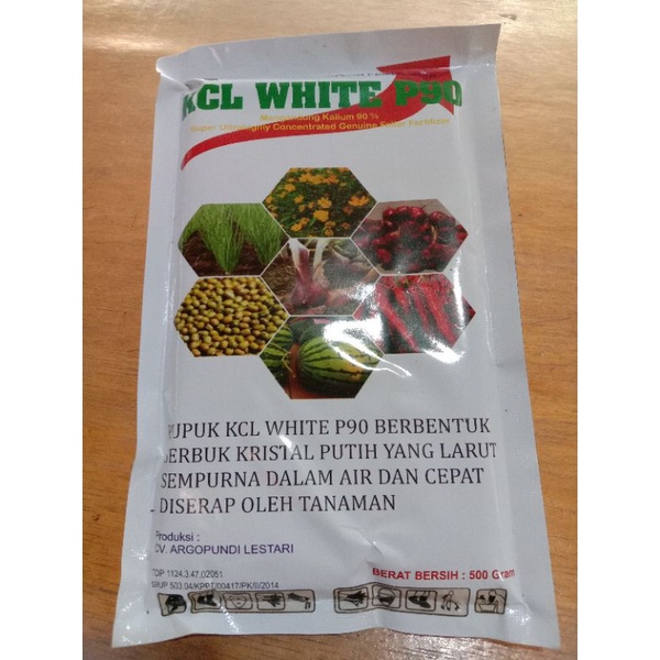 Pupuk Daun KCL White P90 500 gram
