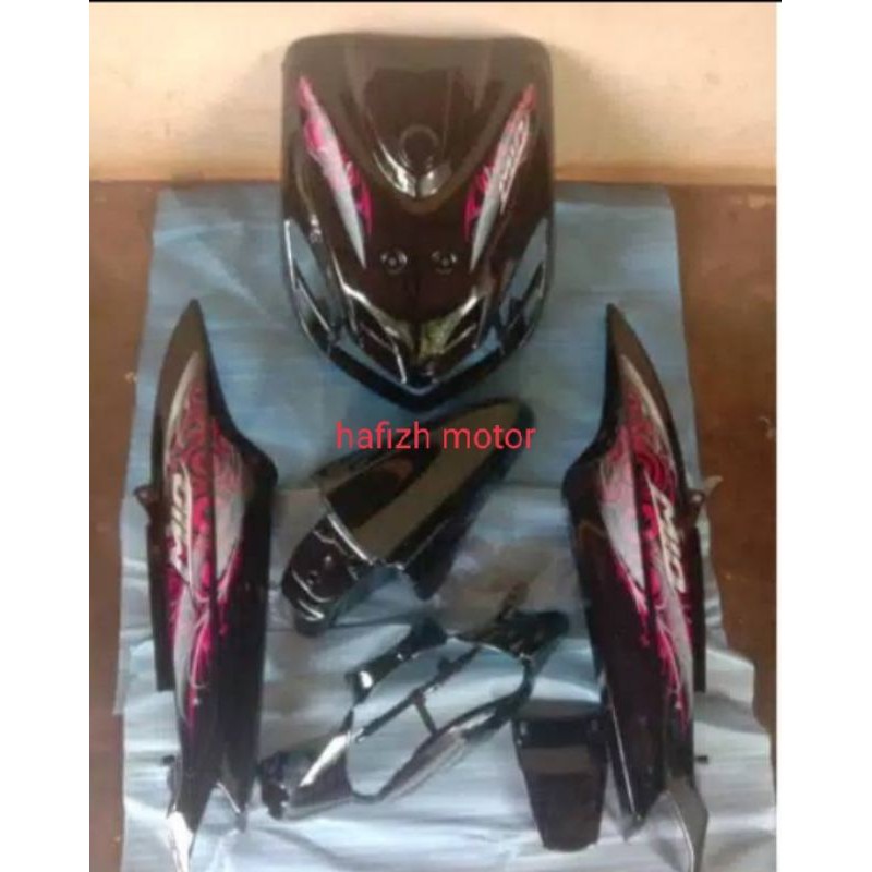 Full body halus plus striping Mio smile