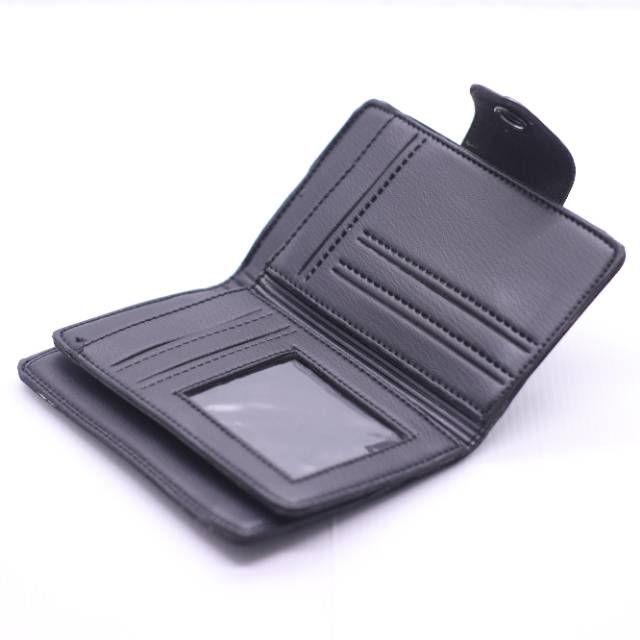 DOMPET KULIT PRIA 3/4 MODEL KANCING Ukuran Tanggung