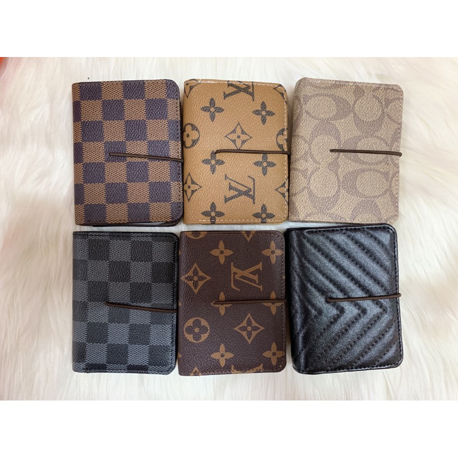 [REAL PICTURE]Cardholder / Tempat Kartu Album LV,Coach,Polos Terlaris Termurah