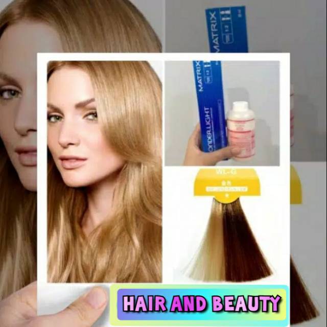 Matrix WonderLight Gold + Oxydan // Cat Rambut Matrix