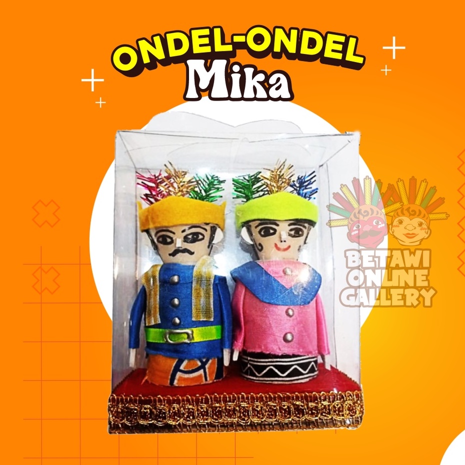 Ondel ondel / ondel-ondel mika / ondel-ondel yakult [SEPASANG]