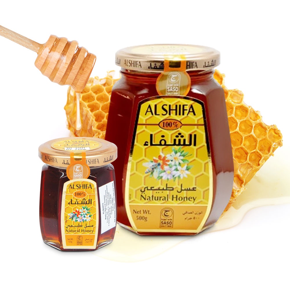 

Madu Al-Shifa 500gr bonus 125gr (madu import )