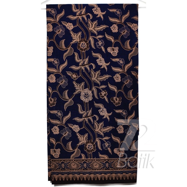 KAIN BATIK PREMIUM Bahan Katun Motif Kembang Warna Hitam Itm Black 725138 CAP 72 - Jarik Jarit Samping Kebat Panjang Batik Katun Modern Premium Bahan Seragam Batik Pernikahan Kantor Keluarga Murah Kamen Jadi Batik Bali Lembaran