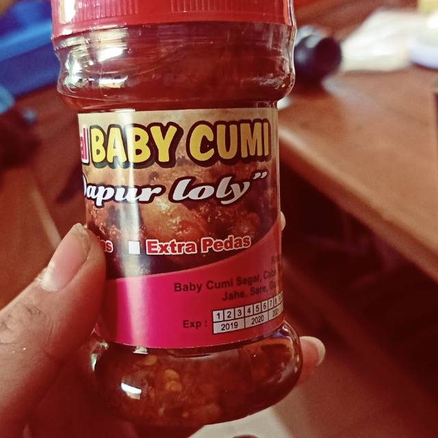 

Sambal babi cumi dapur loli