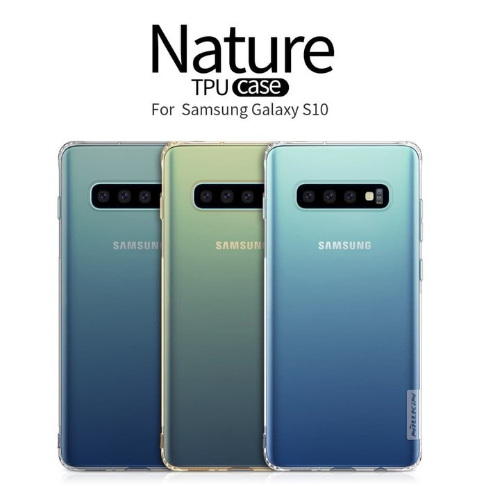 Soft Case SAMSUNG Galaxy S10 Nillkin Nature TPU Casing Original