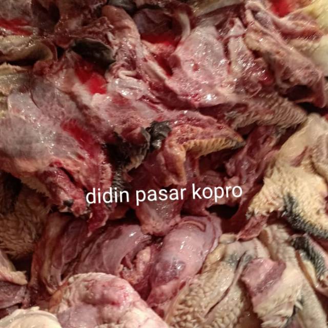 

Daging kepala sapi campur kikil , cingur
