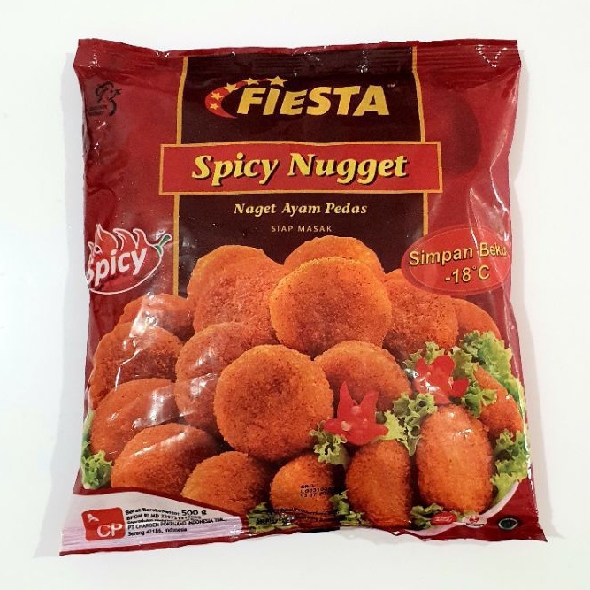 

Fiesta Spicy Chicken Nugget 500gr