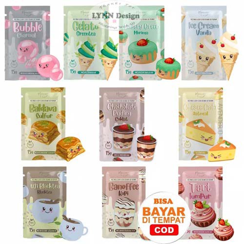 [Buy 5 get gift] MASKER MOMAMI NEW SERIES 2 FACE MASK &amp; BODY SCRUB ORGANIK Youra OAT PREMIUM