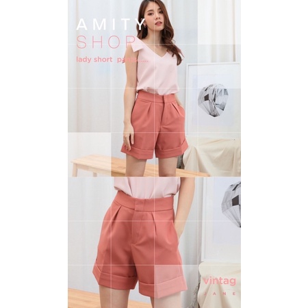 CELANA PENDEK AMITY / HOTPANTS HIGHWAIST BANGKOK (CLAMY007)