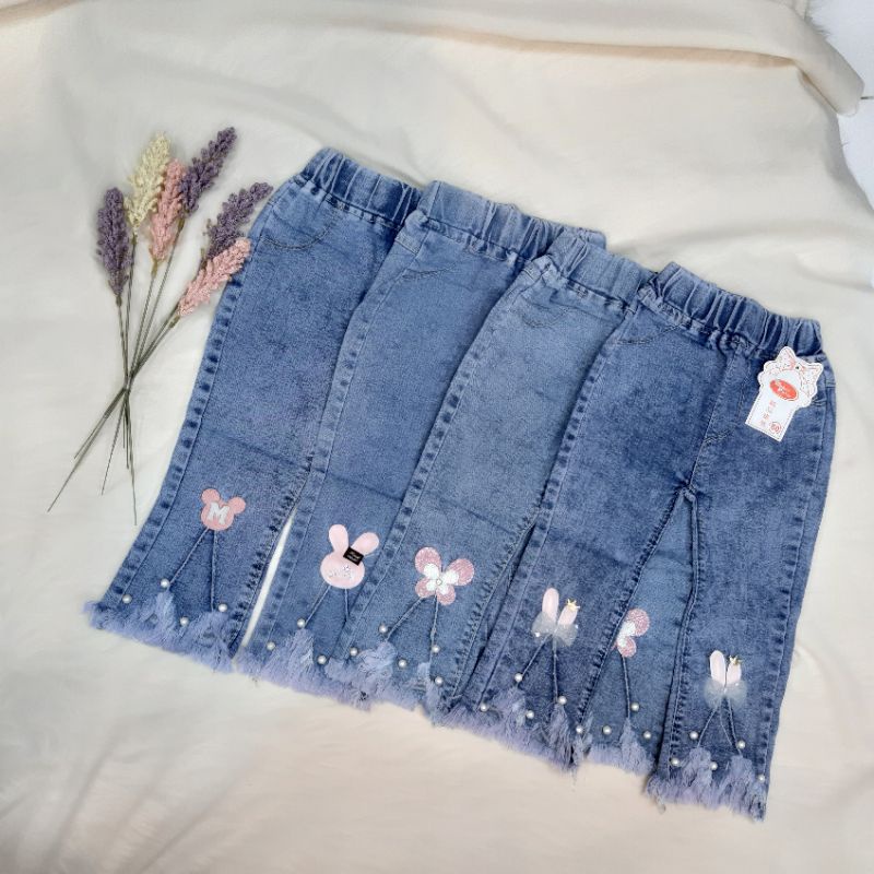 [1-6t] CELANA JEANS ANAK PEREMPUAN KAIJILI CHERRYBOMB IMPORT PREMIUM 1-6 TAHUN TEBAL ELASTIS CUTBRAY / CELANA JEANS PANJANG ANAK CEWEK CUTBRAY IMPORT - ZHAFIRA KIDS STORE