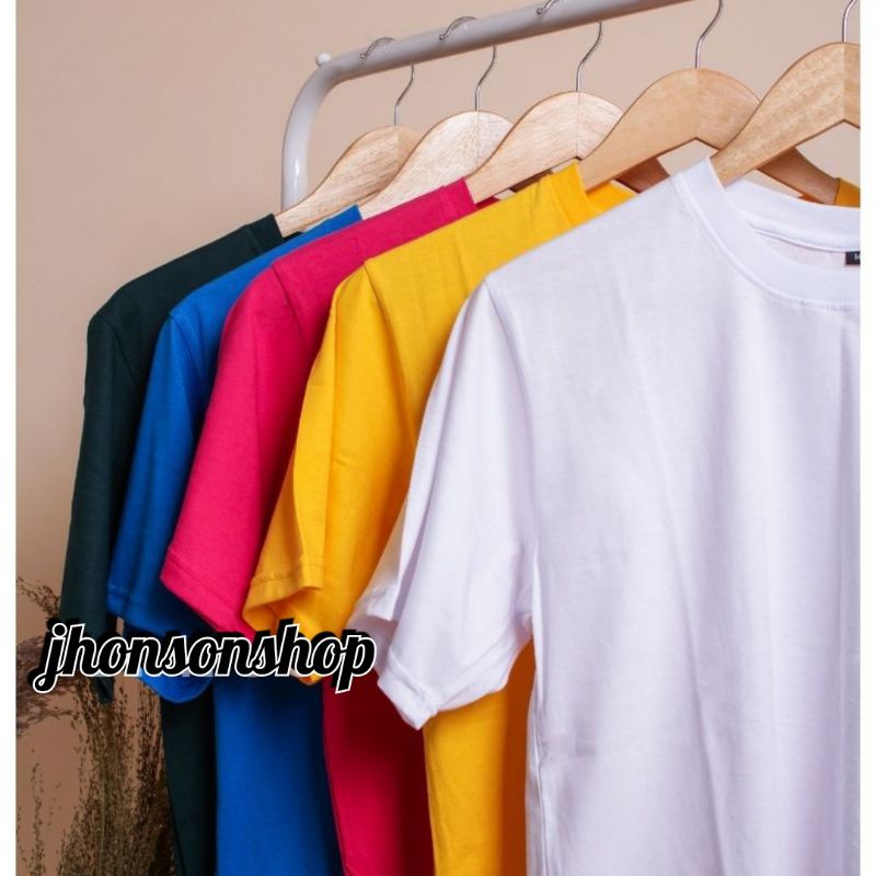 Kaos pria lengan pendek Oblong Catton Combat { UND AMR }  T-shirt buat pria dewasa